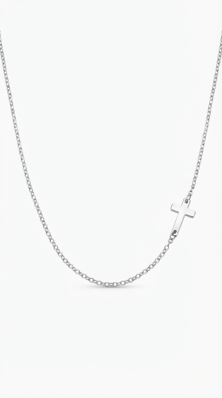 "Cross" Stainless Steel Necklace - Intensity