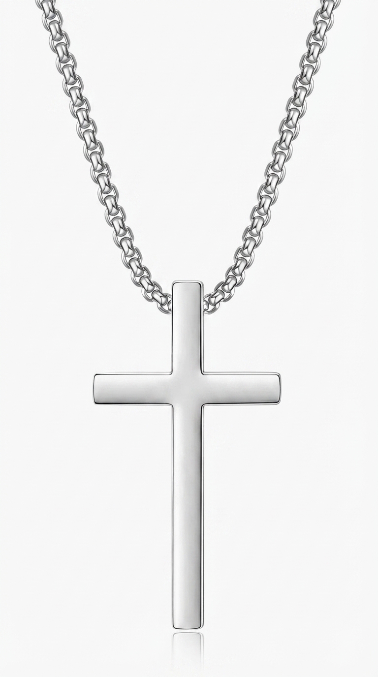 "Cross" Stainless Steel Necklace - Prime Code