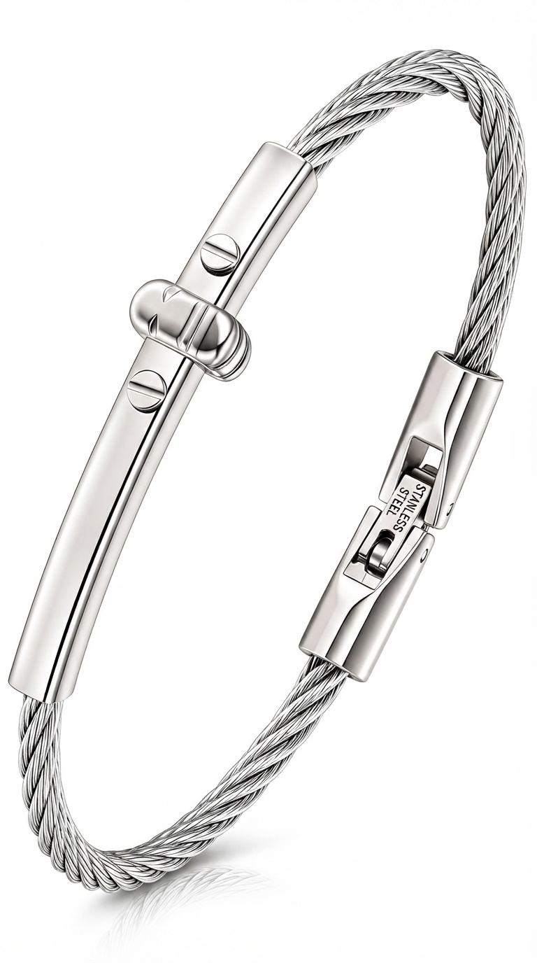Bracelet, Stainless Steel