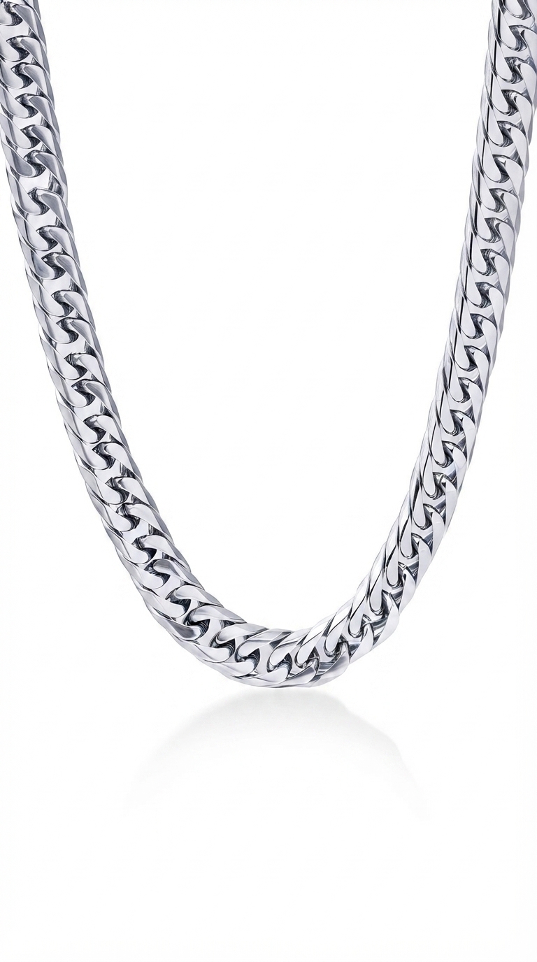 Necklace , Plated Steel