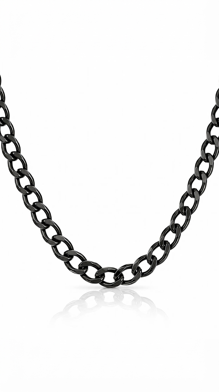 Necklace , Plated Steel