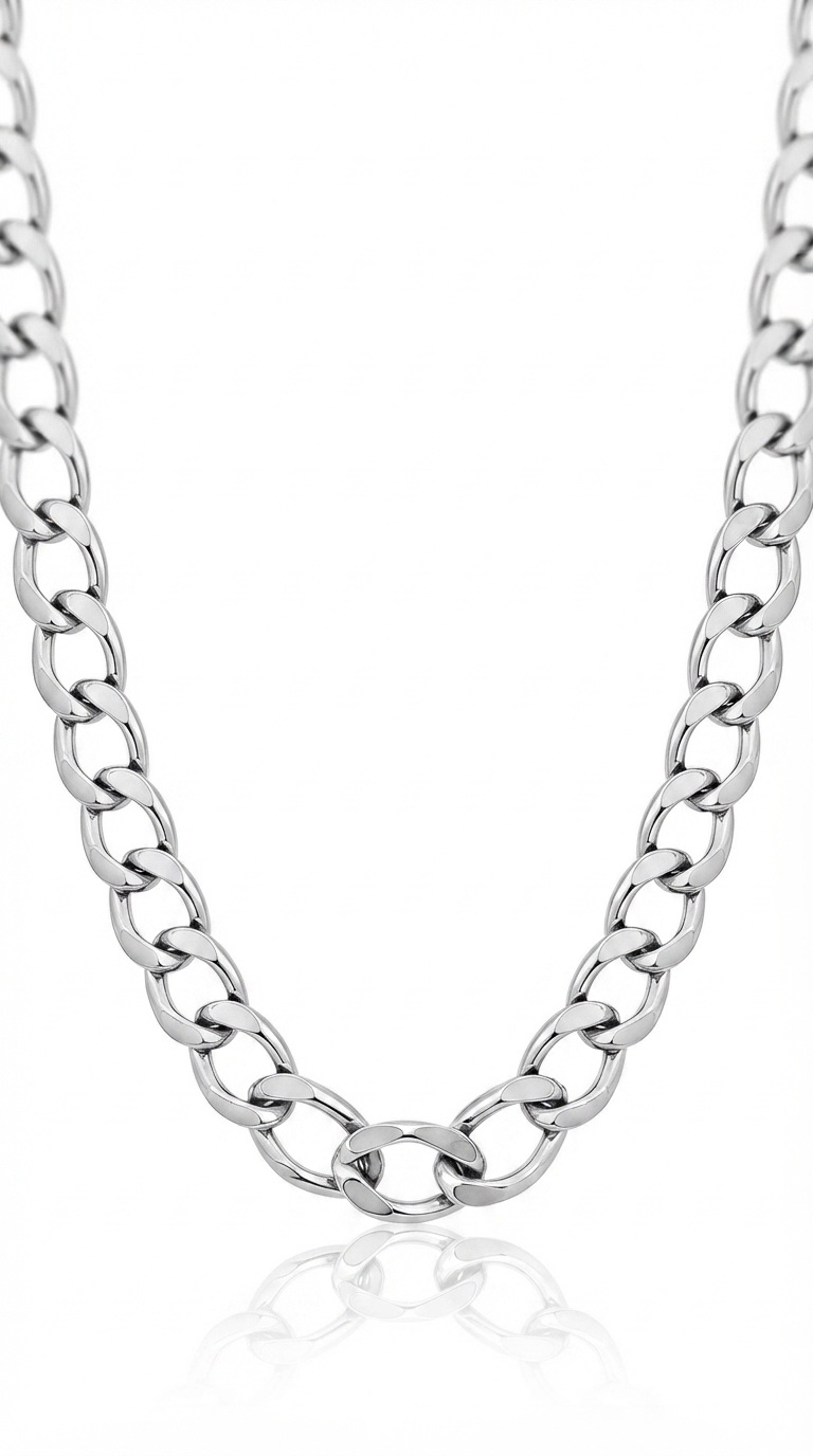 Necklace , Plated Steel
