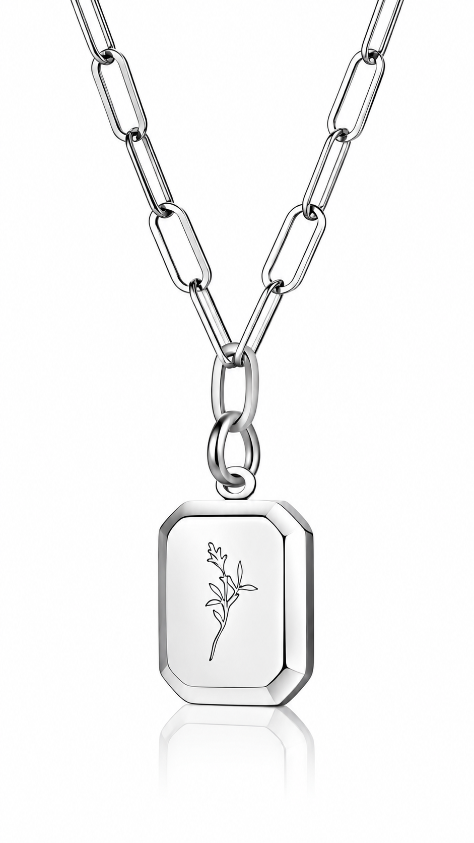 "Flower" Stainless Steel Necklace - Intensity