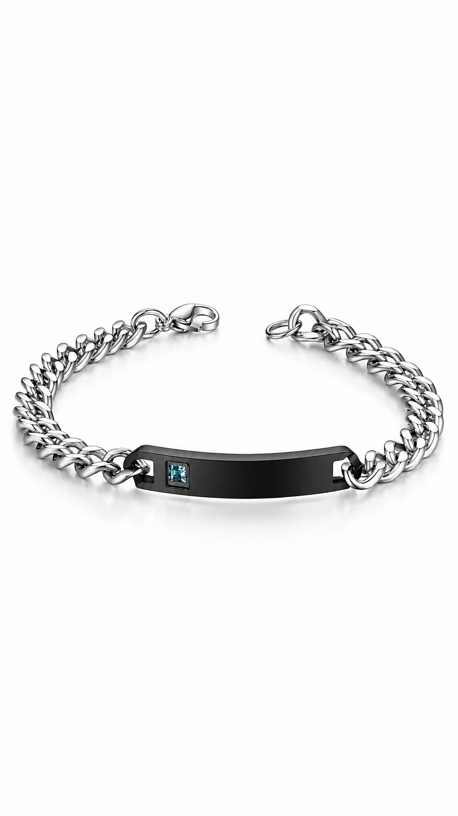 Men's Black PVD (TiCN) Stainless Steel Bracelet - Prime Code
