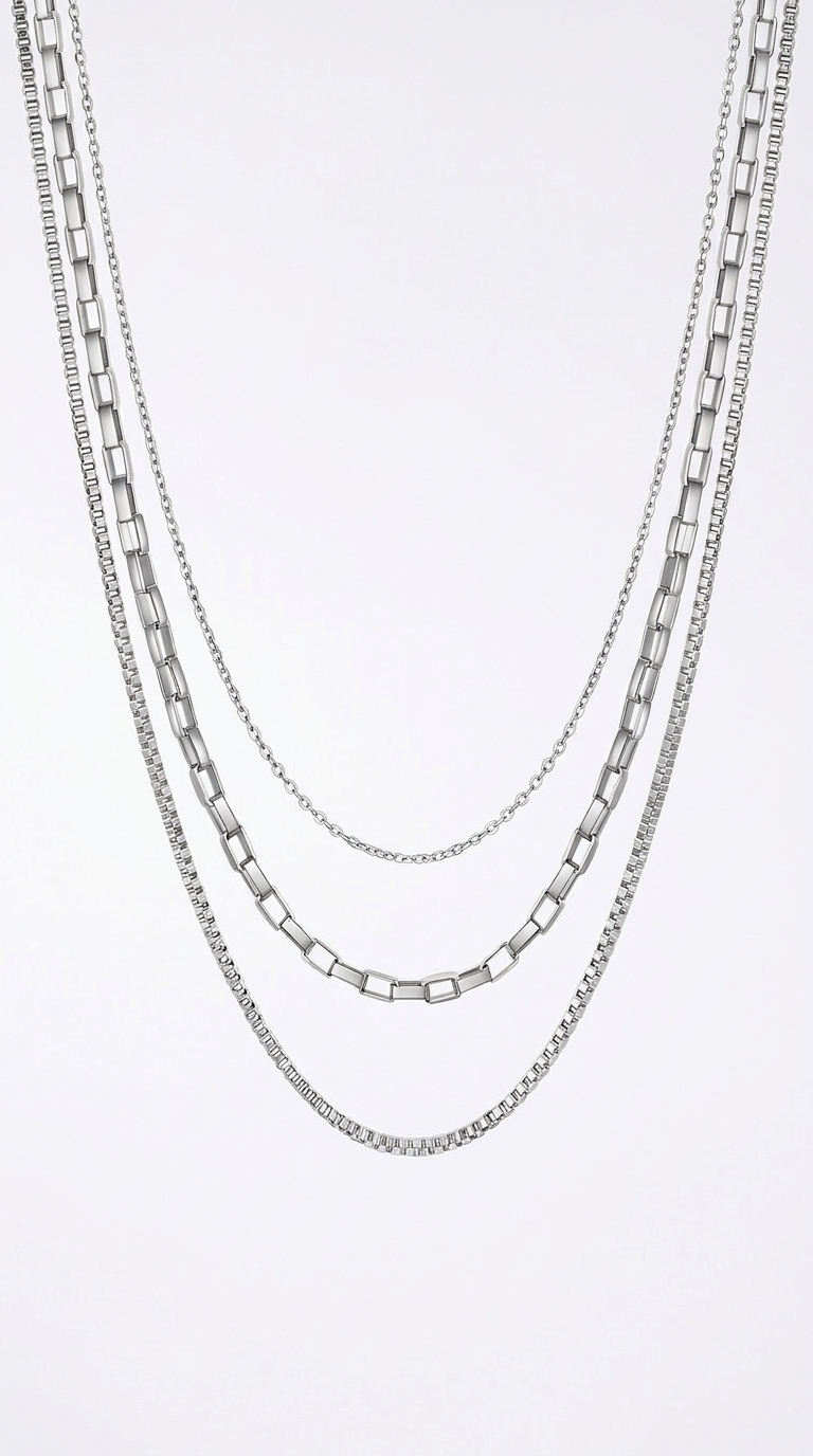 Stainless Steel Necklace - Intensity