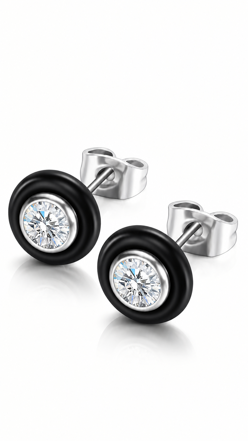 Men's Ceramic Earrings - Prime Code
