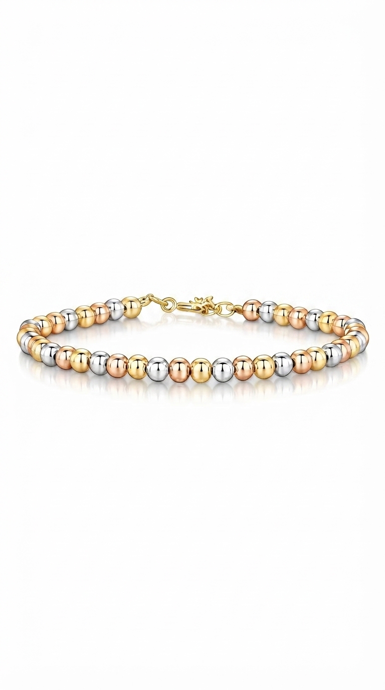 PVD Gold-Plated Stainless Steel Anklet - Intensity