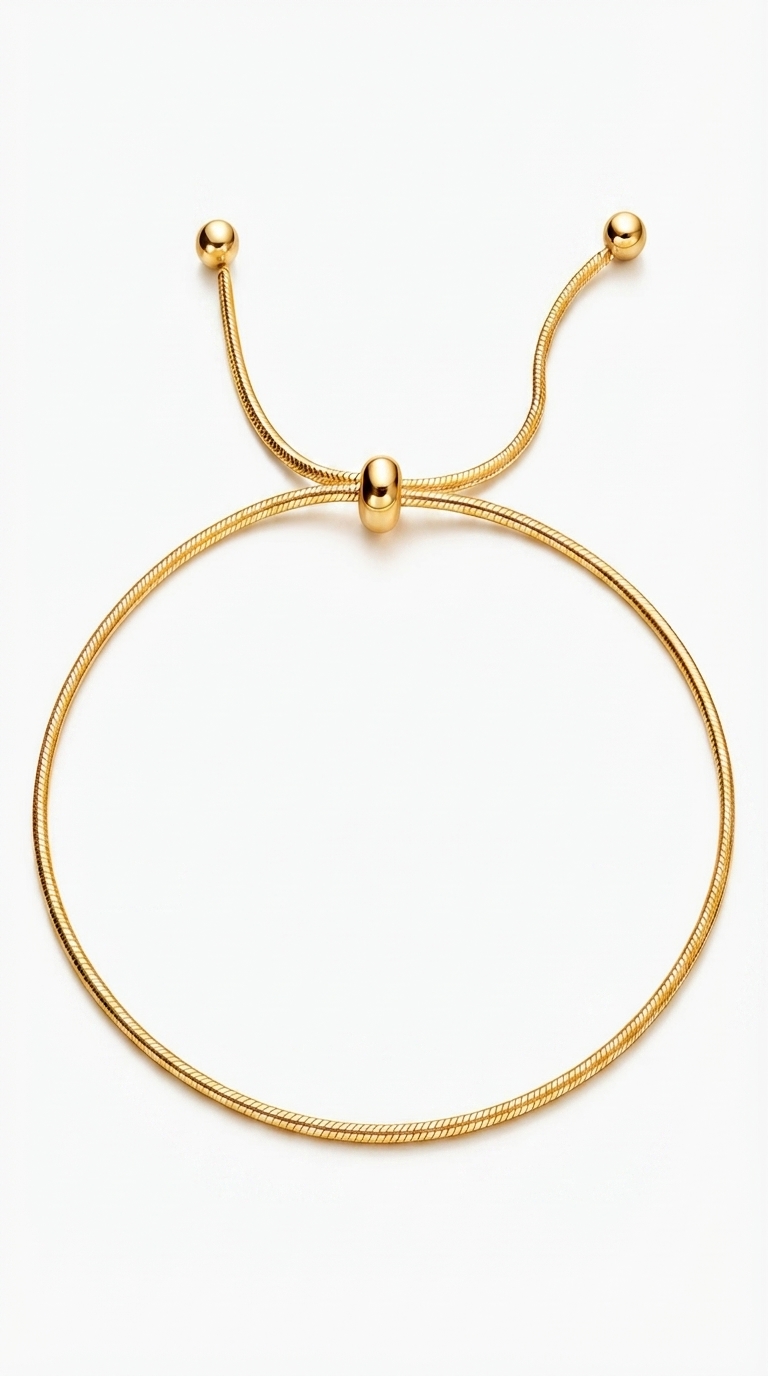 PVD Gold-Plated Stainless Steel Bracelet - Intensity