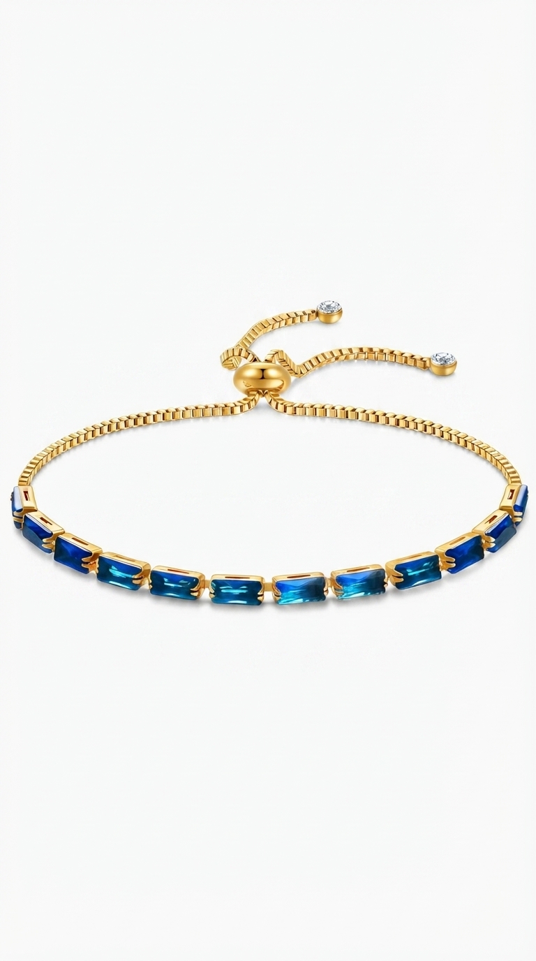PVD Gold-Plated Stainless Steel Bracelet - Intensity